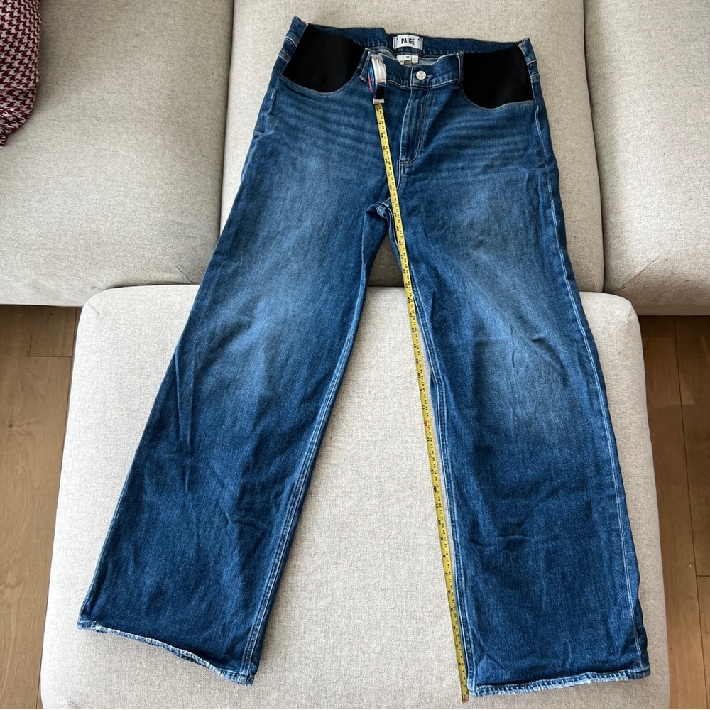 PAIGE Sasha Wide Leg Maternity Jeans - Picture 9 of 10